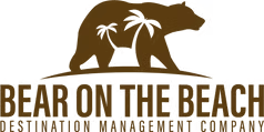 Bear on the beach